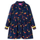 Vidaxl Robe pour enfants à manches longues 104 bleu marine