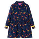 Vidaxl Robe pour enfants à manches longues 116 bleu marine