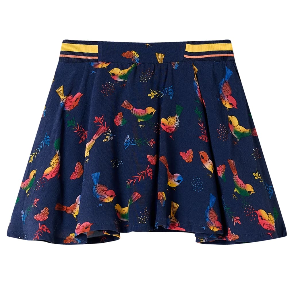 Vidaxl Jupe pour enfants 92 bleu marine