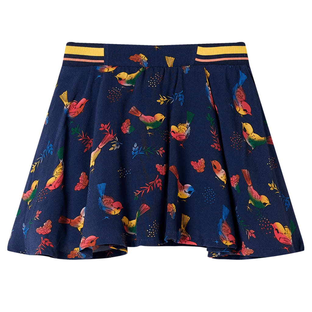 Vidaxl Jupe pour enfants 104 bleu marine