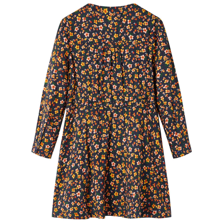 Vidaxl Robe pour enfants à manches longues 92 bleu marine