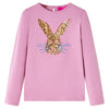 Vidaxl Child's Shirt à manches longues 116 Rose Brown