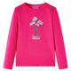Vidaxl Child's Shirt à manches longues 92 Rose vif