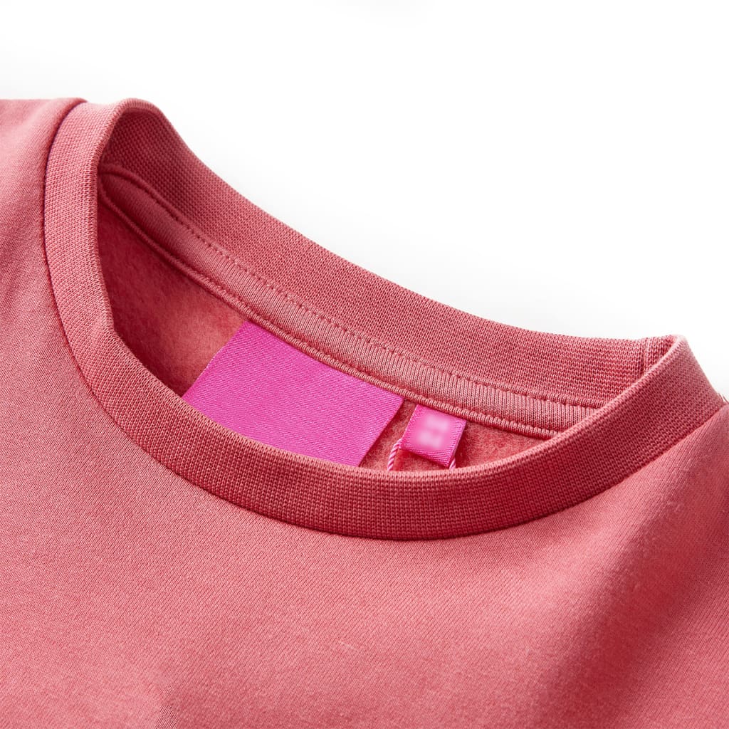 Vidaxl Bloc de couleur de pull pour enfants 116 rose et Hennakligent