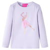 Vidaxl Child's Shirt à manches longues 140 lilas léger