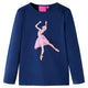Vidaxl Child's Shirt à manches longues 92 bleu marine