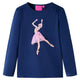 Vidaxl Child's Shirt à manches longues 104 bleu marine