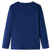 Vidaxl Child's Shirt à manches longues 116 bleu marine
