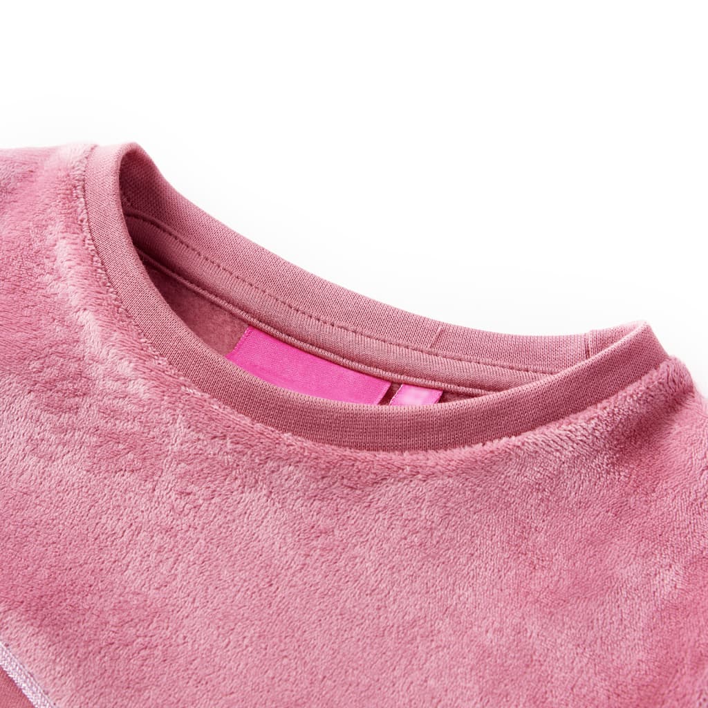 Vidaxl Child's Pull Velvet Patchwork 92 Couleur de framboise