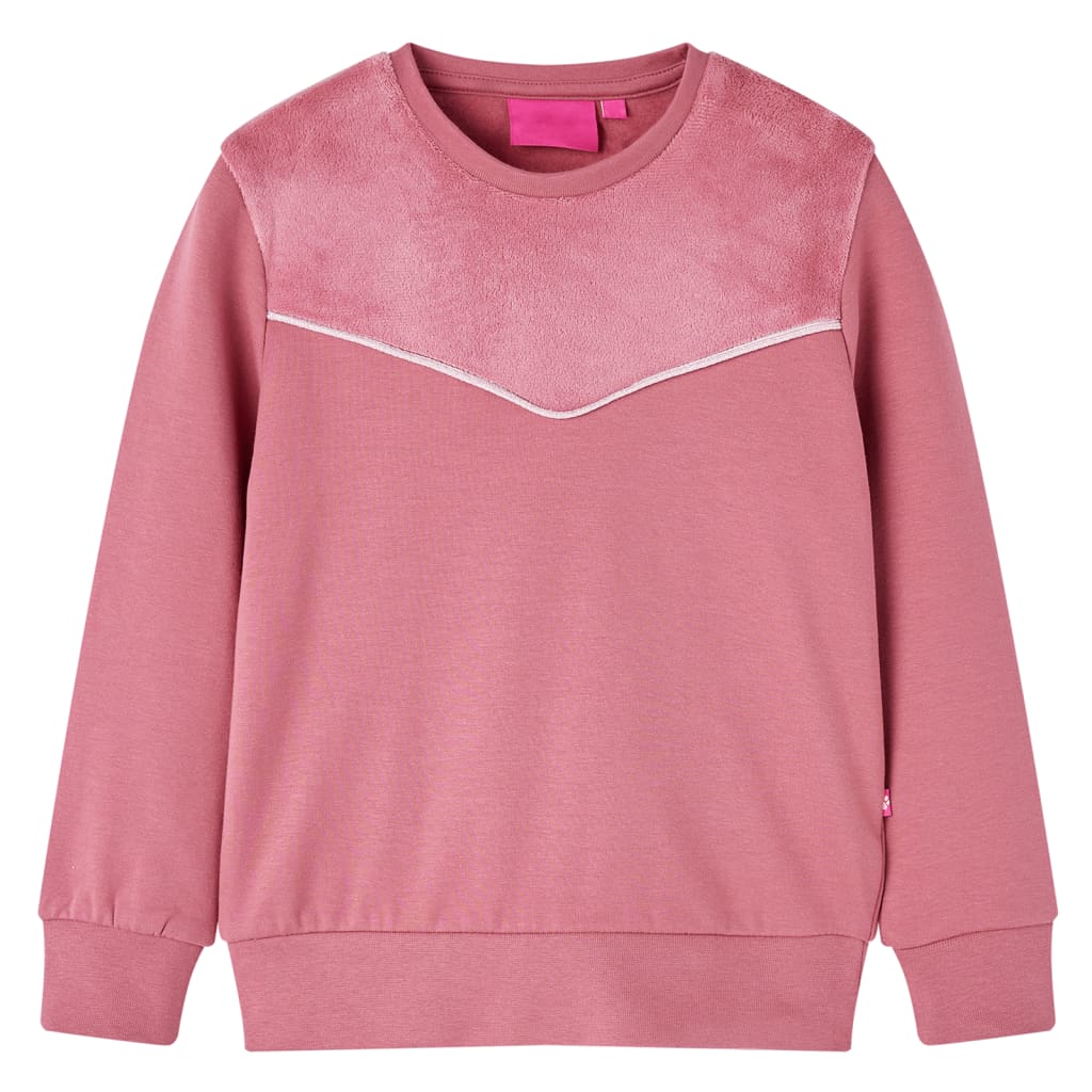 Vidaxl Child's Pull Velvet Patchwork 104 Couleur de framboise
