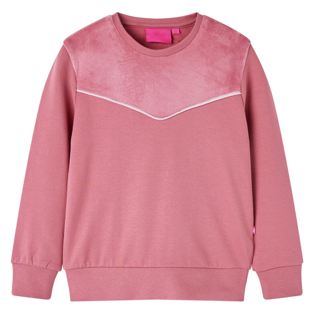 Vidaxl Child's Pull Velvet Patchwork 140 Couleur de framboise