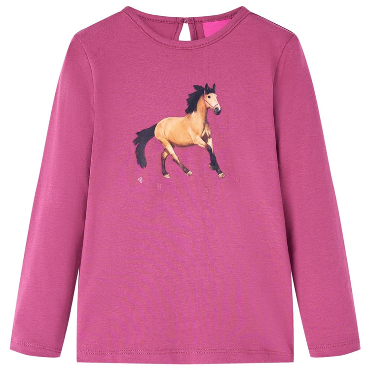 Vidaxl Children's Shirt à manches longues 140 Raspold