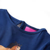 Vidaxl Child's Shirt à manches longues 104 bleu marine