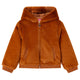 Veste pour enfants Vidaxl avec capuche 128 Véhicule artificiel Cognac coloré