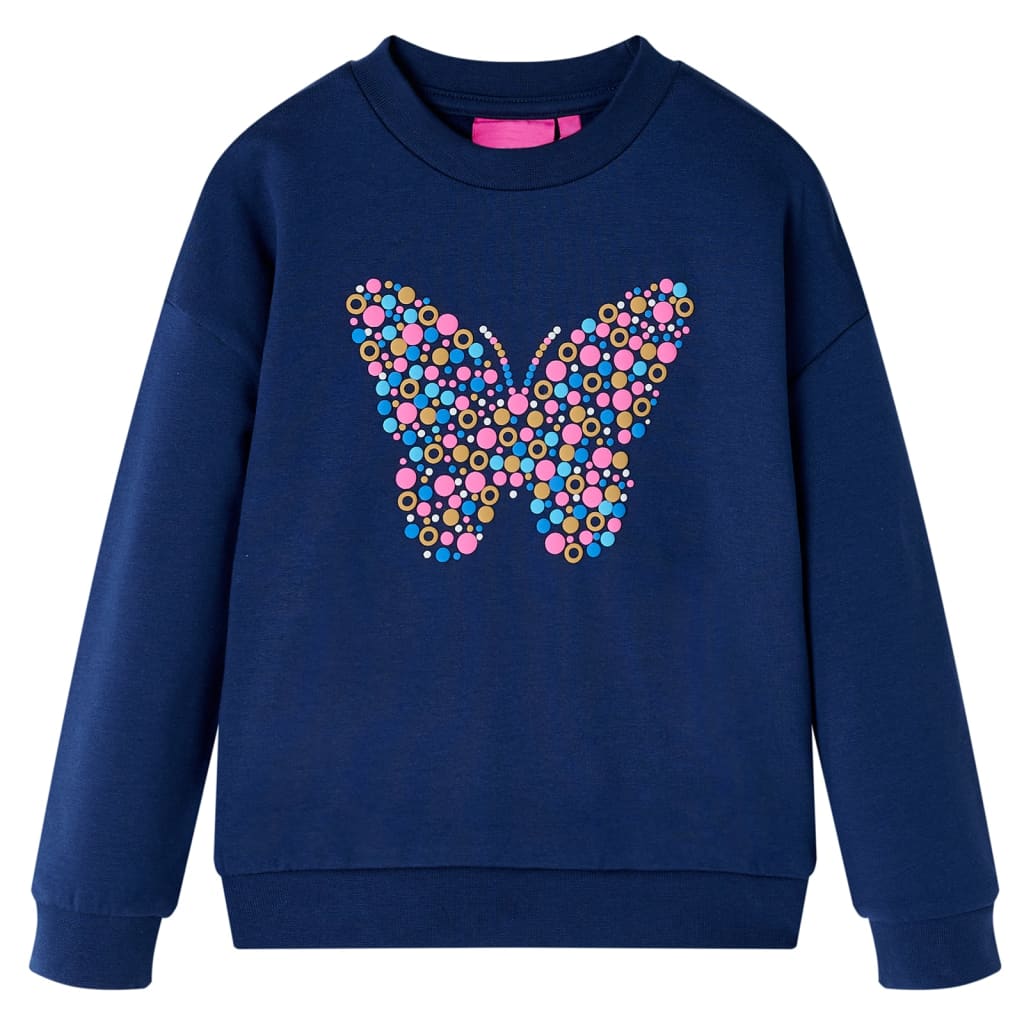 Pull pour enfants Vidaxl 128 bleu marine