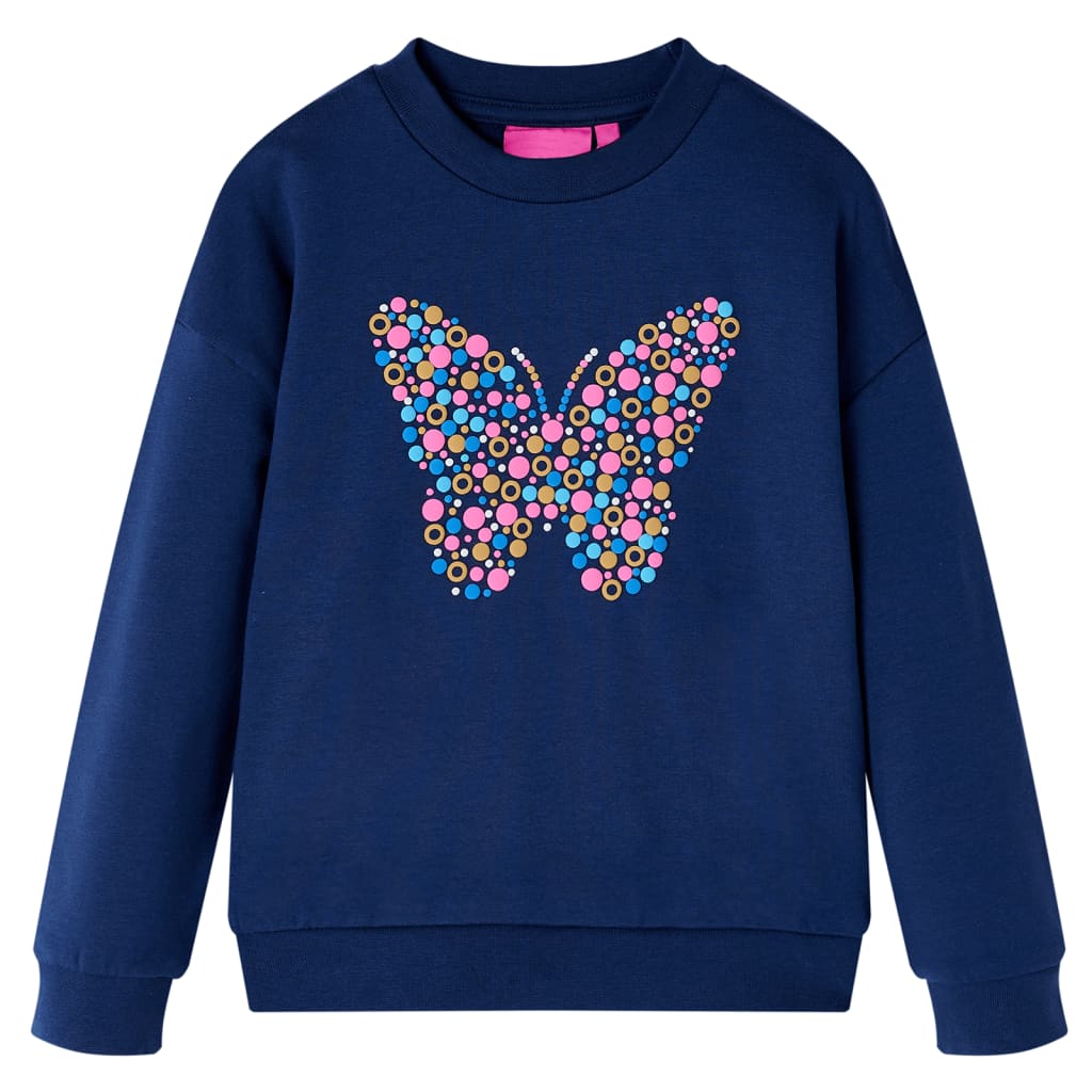Pull pour enfants Vidaxl 140 bleu marine