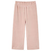 Vidaxl Kinderbroek 104 Rib Velvet rose clair