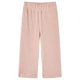 Vidaxl Kinderbroek 104 Rib Velvet rose clair