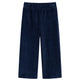 Vidaxl Kinderbroek 92 Rib Velvet Navy Blue