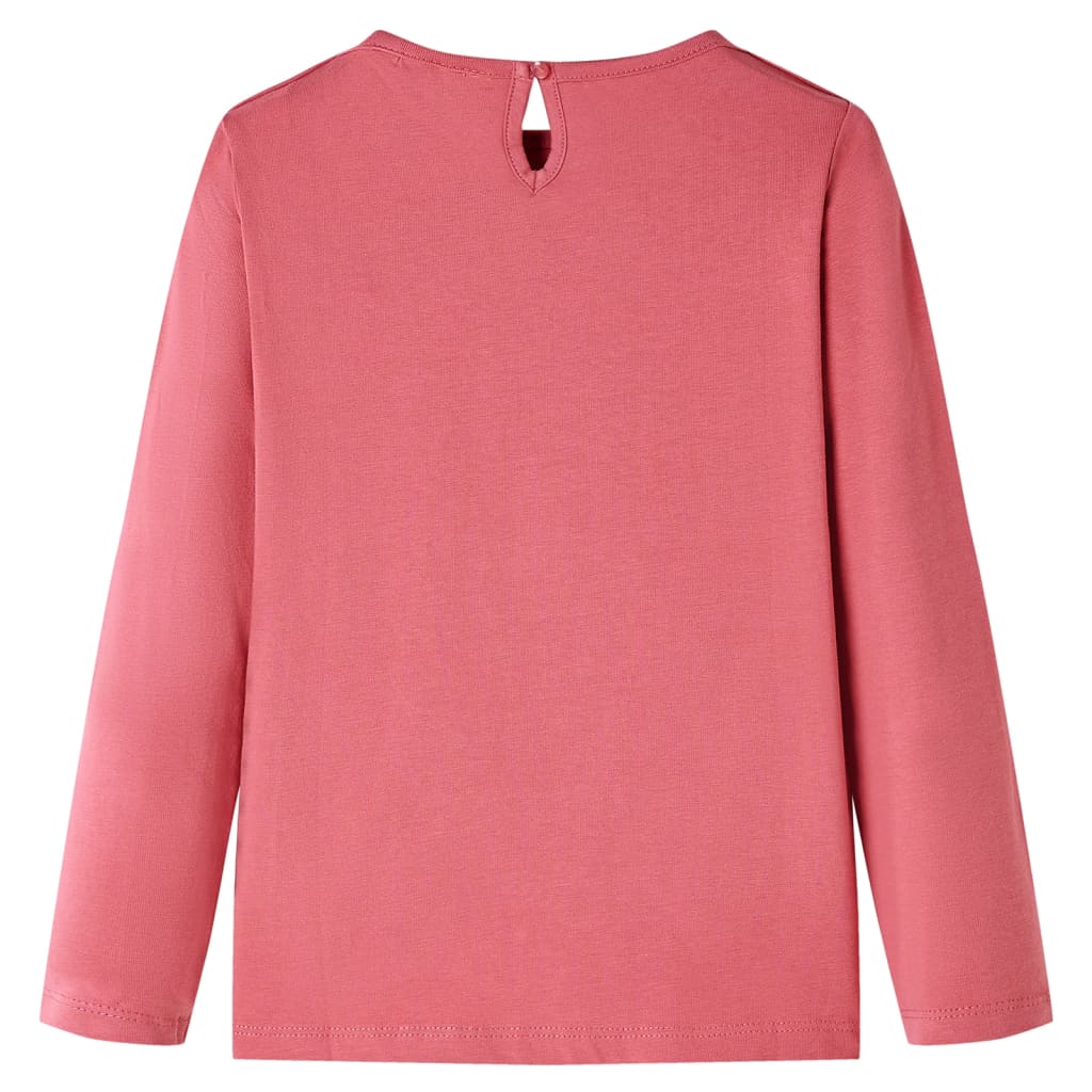 Vidaxl Child's Shirt à manches longues 92 Old Pink