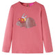 Vidaxl Children's Shirt à manches longues 128 vieux rose