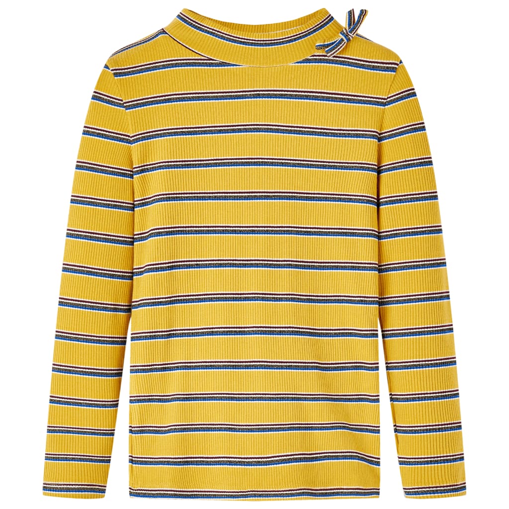Vidaxl Children's Shirt avec manches longues 92 Ochère -colored