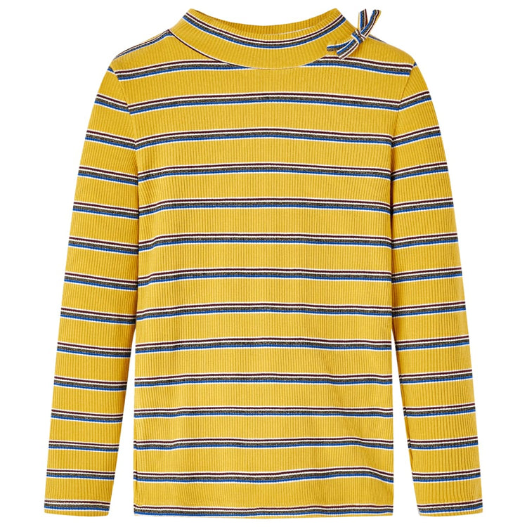Vidaxl Children's Shirt avec manches longues 92 Ochère -colored