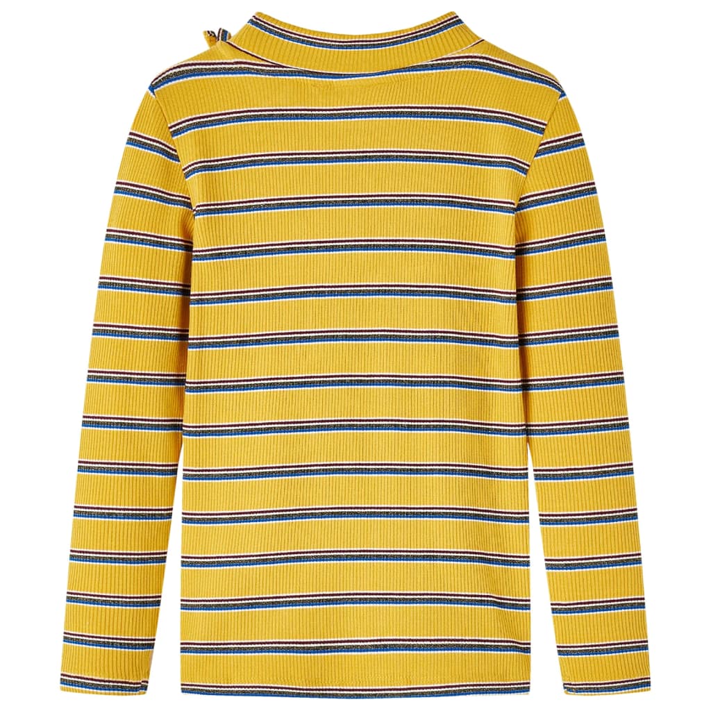 Vidaxl Children's Shirt avec manches longues 92 Ochère -colored