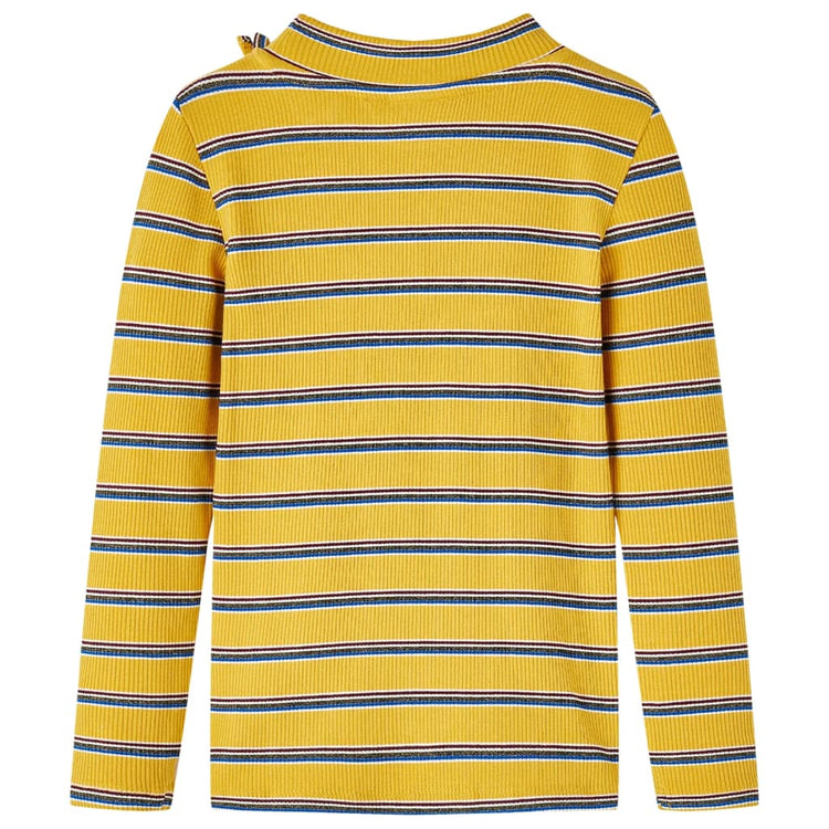Vidaxl Children's Shirt avec manches longues 92 Ochère -colored