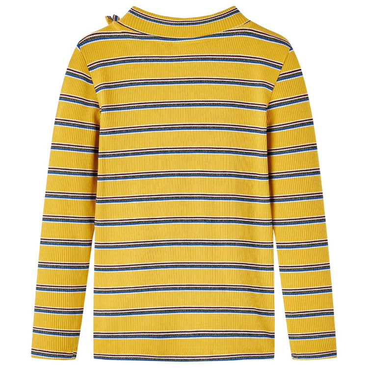 Vidaxl Children's Shirt avec manches longues 104 Ochère -colored