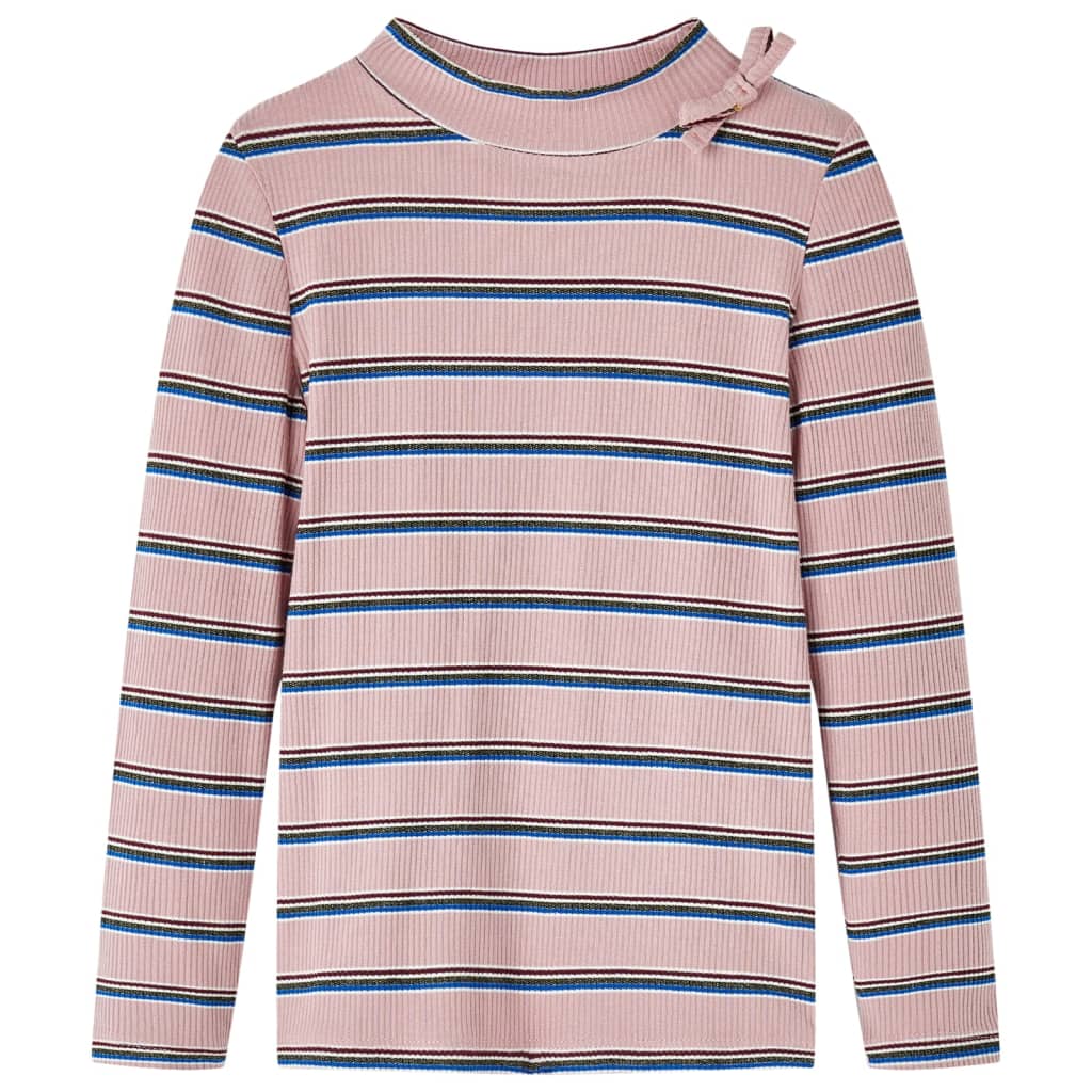 Vidaxl Child's Shirt à manches longues 92 rose clair