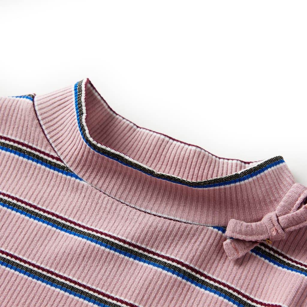 Vidaxl Child's Shirt à manches longues 92 rose clair