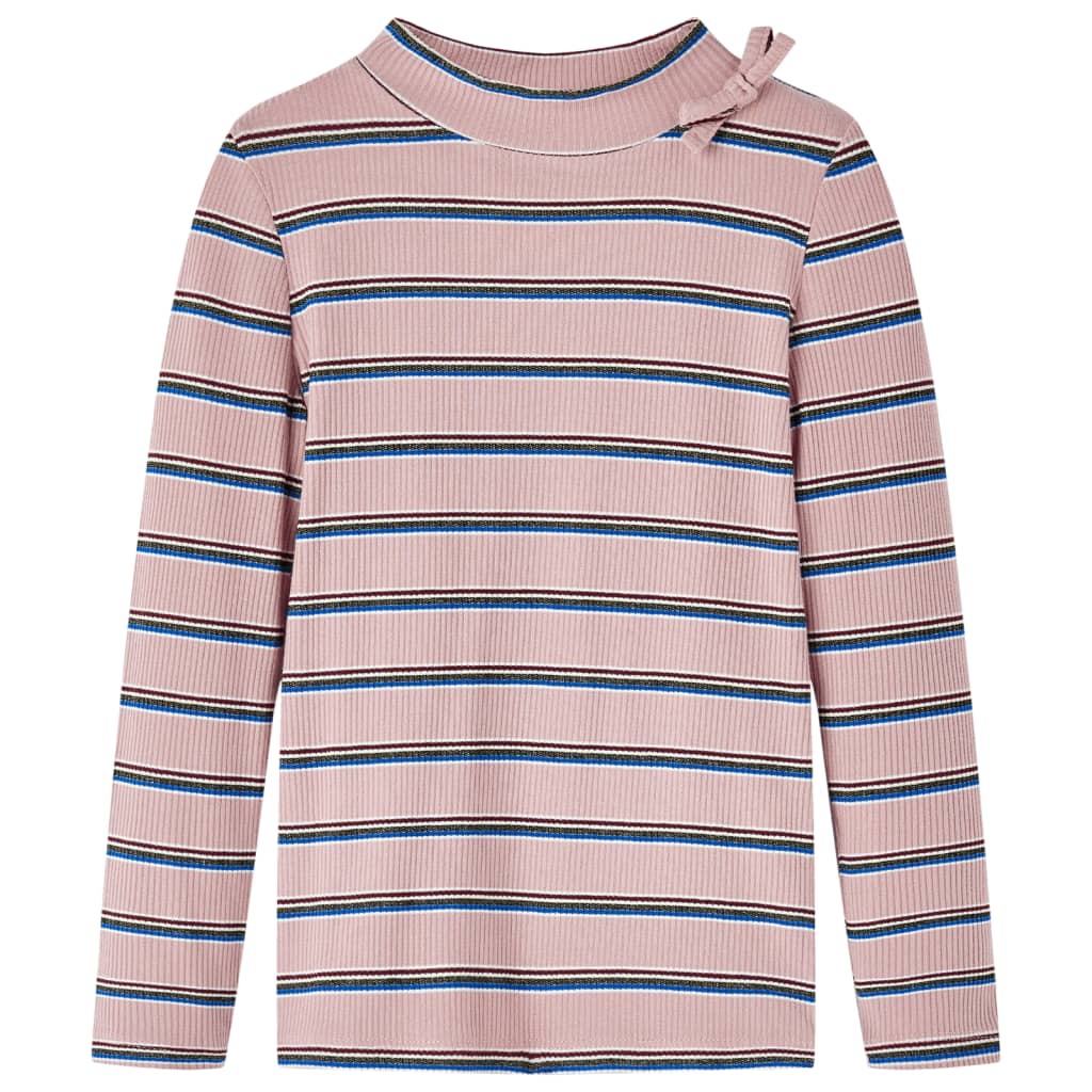 Vidaxl Child's Shirt à manches longues 104 rose clair