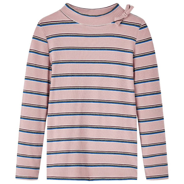 Vidaxl Child's Shirt à manches longues 104 rose clair