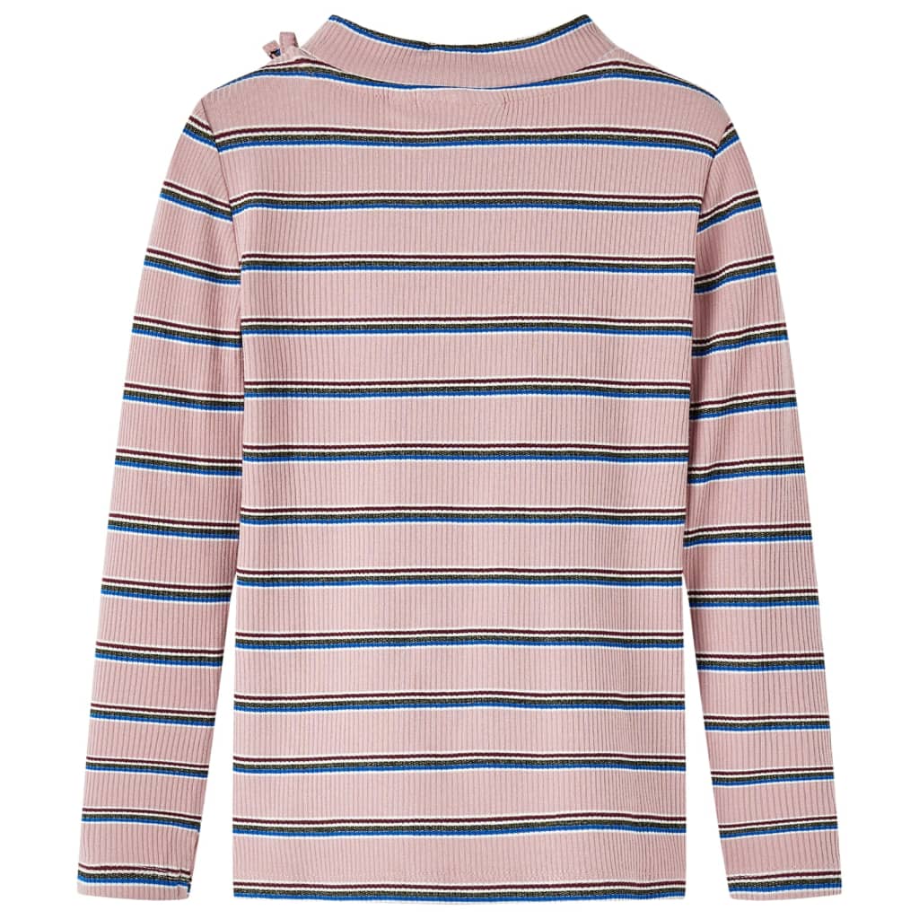 Vidaxl Child's Shirt à manches longues 104 rose clair
