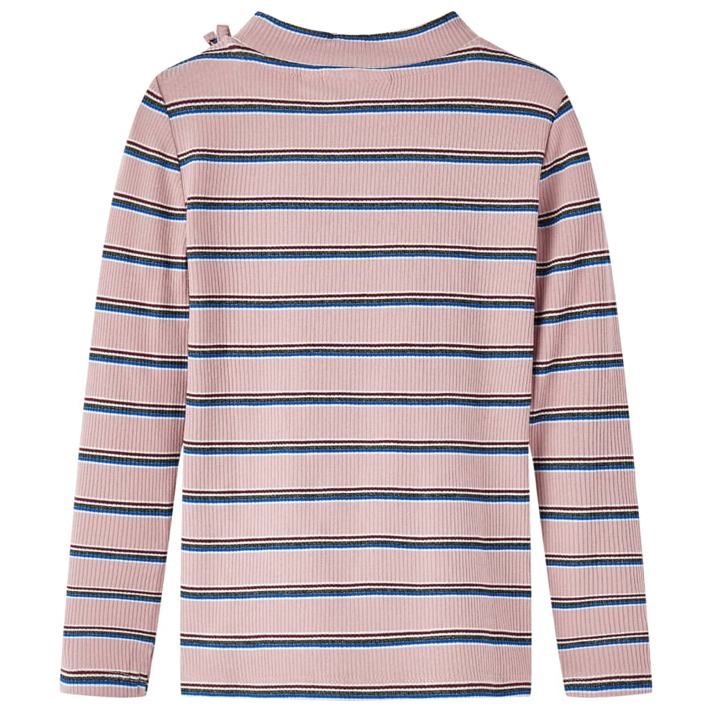 Vidaxl Child's Shirt à manches longues 116 rose clair