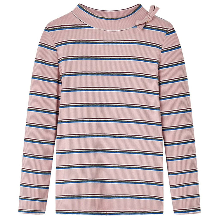 Vidaxl Child's Shirt à manches longues 128 rose clair