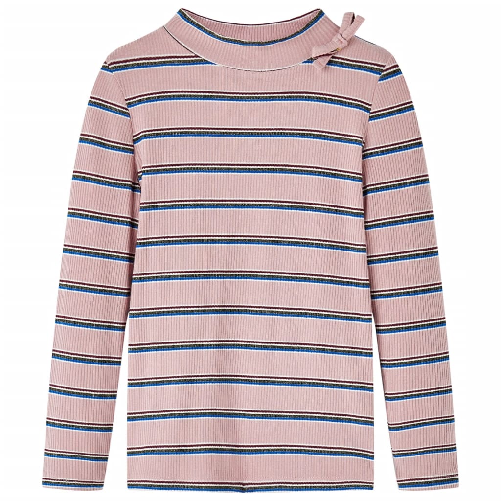 Vidaxl Child's Shirt à manches longues 140 rose clair