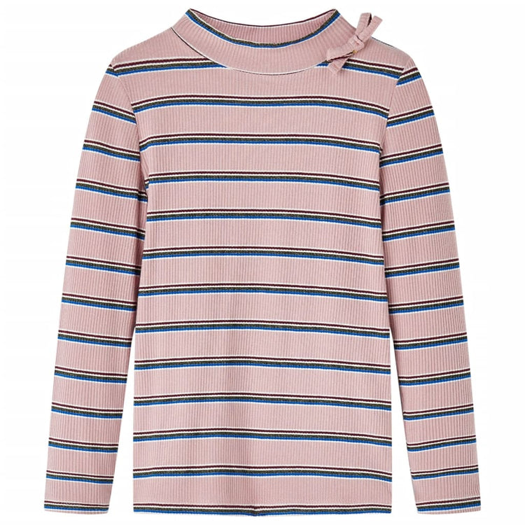 Vidaxl Child's Shirt à manches longues 140 rose clair