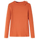Vidaxl Child's Shirt à manches longues 92 Oranjebruin