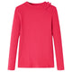 Vidaxl Child's Shirt à manches longues 92 Rose vif