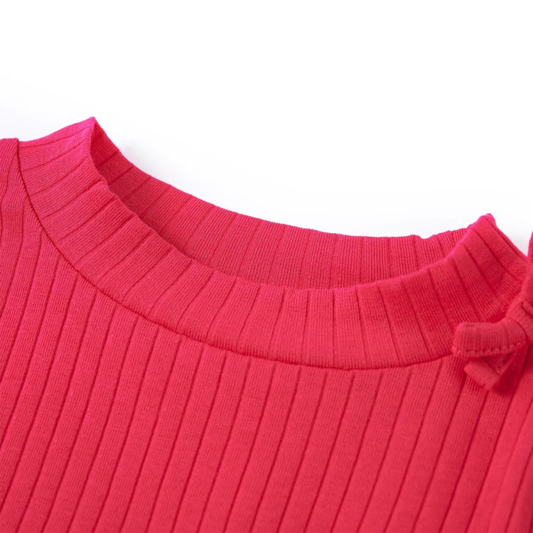 Vidaxl Child's Shirt à manches longues 92 Rose vif