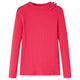 Vidaxl Child's Shirt à manches longues 104 rose vif