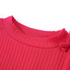 Vidaxl Child's Shirt à manches longues 104 rose vif