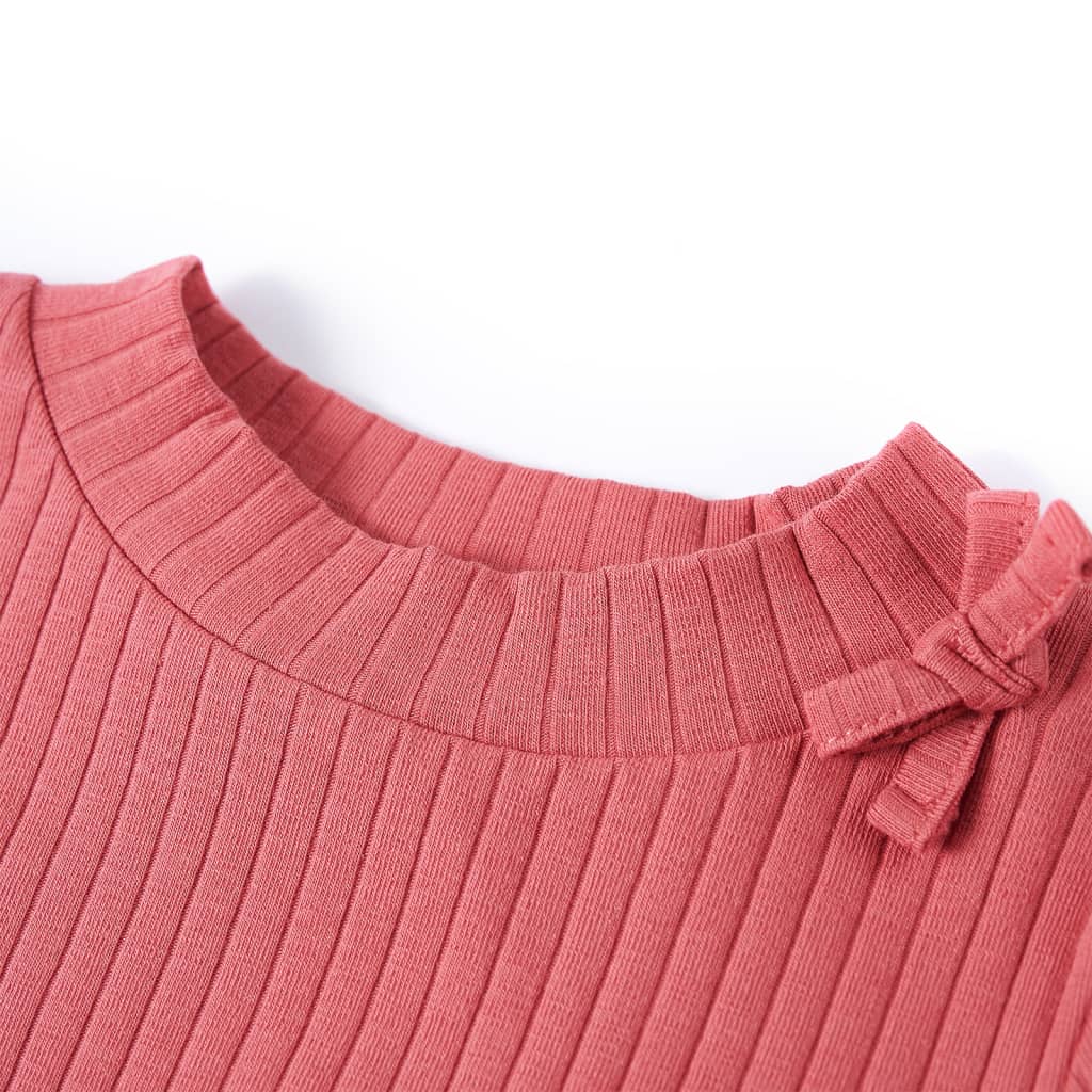 Vidaxl Child's Shirt à manches longues 92 Old Pink