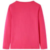 Vidaxl Child's Shirt à manches longues 92 Rose vif