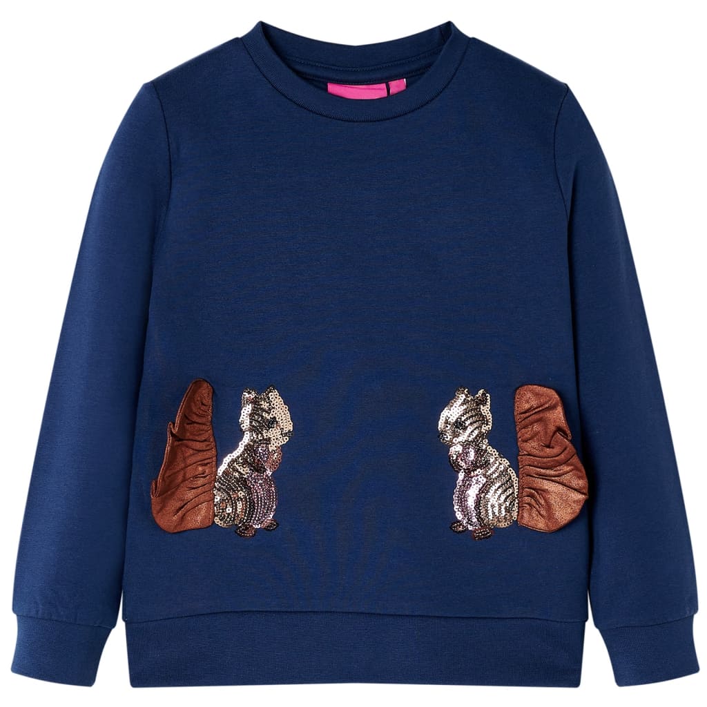 Pull pour enfants Vidaxl 116 bleu marine