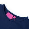 Vidaxl Child's Shirt à manches longues 116 bleu marine