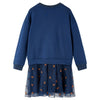 Vidaxl Robe pour enfants à manches longues 92 bleu marine