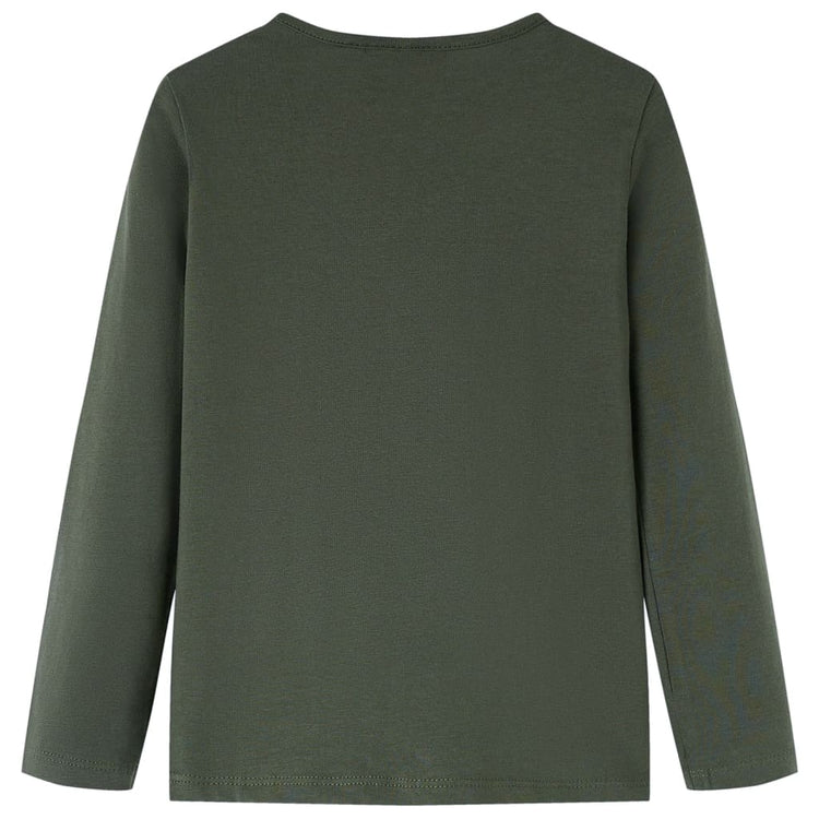 Vidaxl Child's Shirt à manches longues 92 Kakikientig